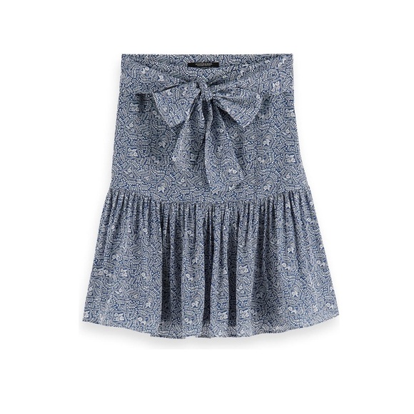Scotch & Soda Printed Mini Skirt Size Medium NWT - Picture 4 of 6